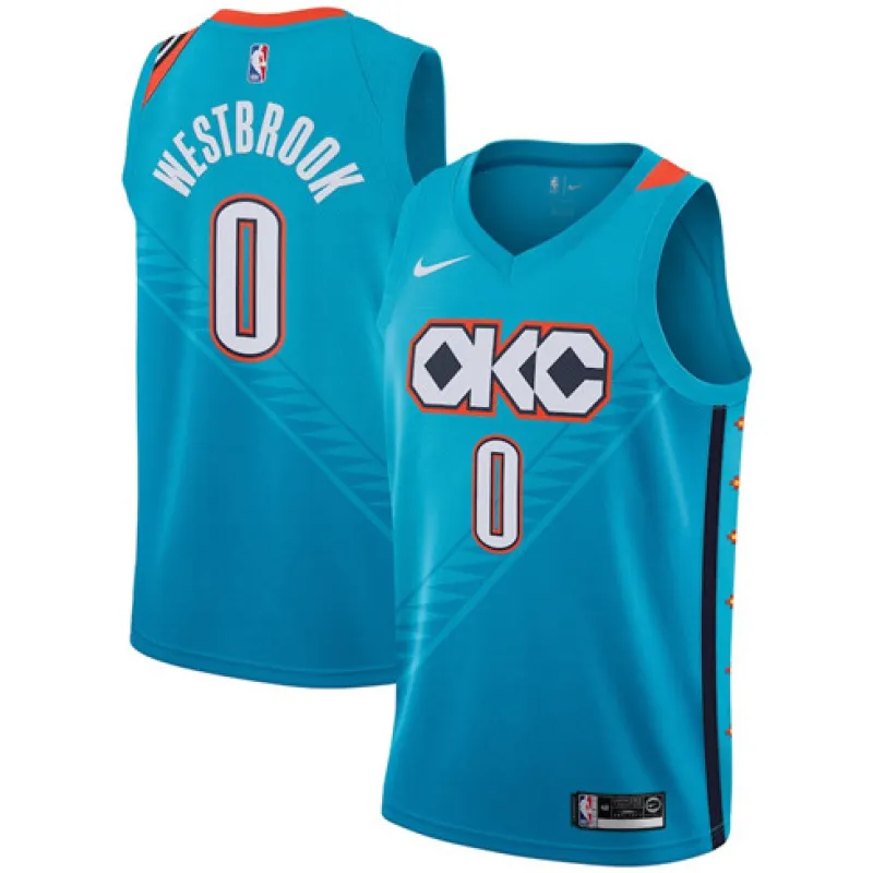Russell Westbrook, Oklahoma City Thunder, édition 2018/19 de la ville, Bleu