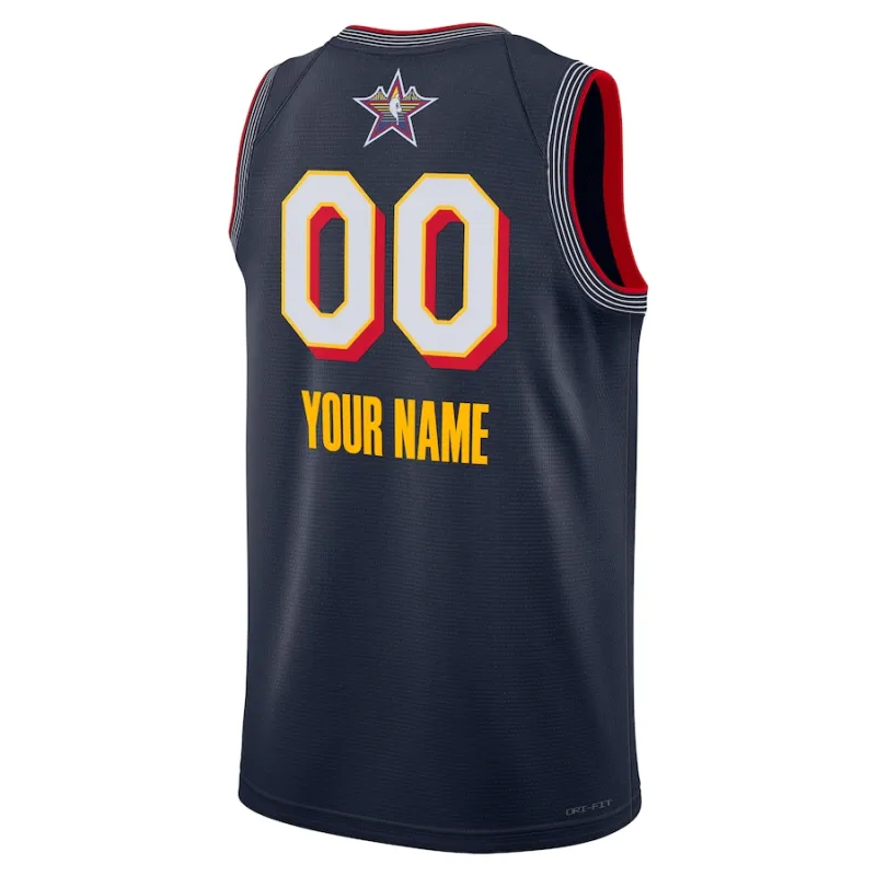 Unisex 2025 NBA All-Star Game Fan Edition Jersey by Jordan Brand, Navy Blue