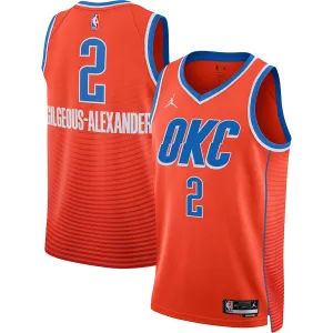 Shai Gilgeous-Alexander Oklahoma City Thunder Statement Edition, Orange