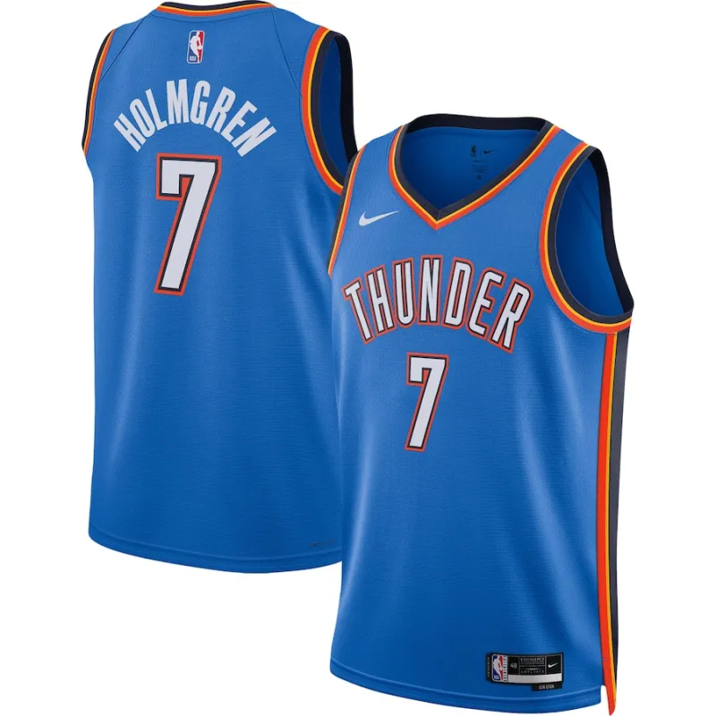 Chet Holmgren OKC Thunder NBA Draft 2022 Trikot