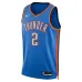 Maglia Swingman delle Finali NBA 2025 di Oklahoma City Thunder Shai Gilgeous-Alexander - Edizione Icona - Blu