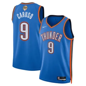Oklahoma City Thunder Alex Caruso 2025 NBA Finals Swingman Jersey - Icon Edition - Blue