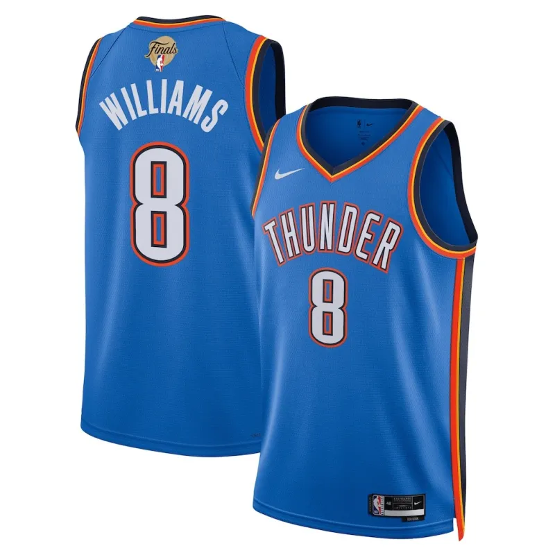 Oklahoma City Thunder Jalen Williams 2025 NBA Finals Swingman Jersey - Icon Edition - Blue