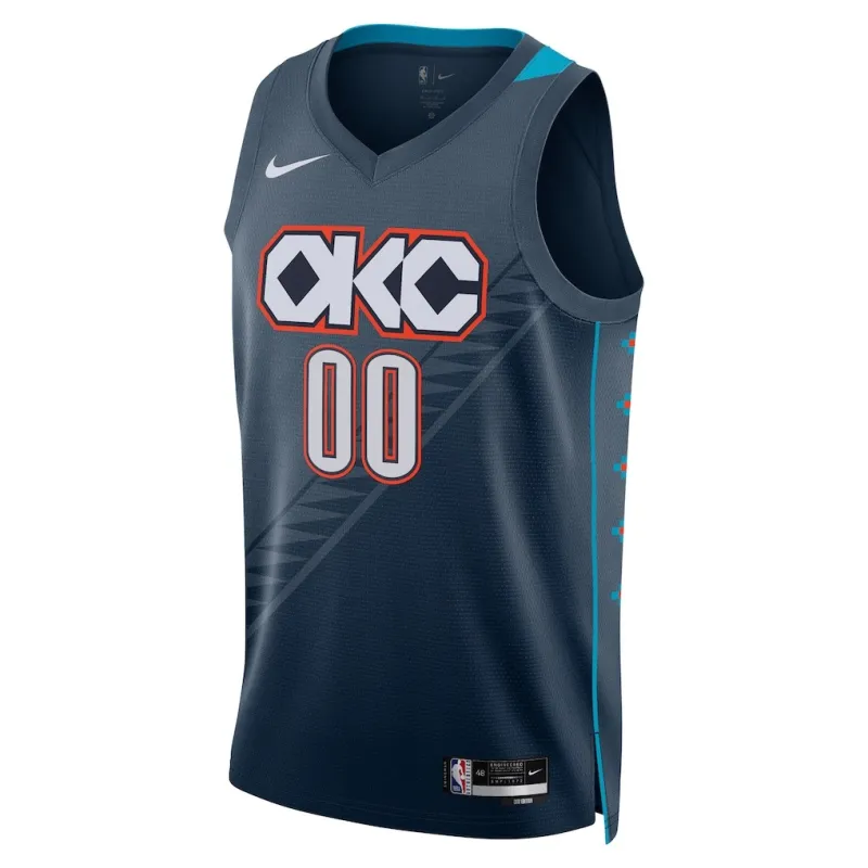 Oklahoma City Thunder 2025/26 Maglia Swingman Edizione Città Unisex - Blu