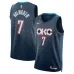 Oklahoma City Thunder Chet Holmgren 2025/26 Swingman Jersey - City Edition - Blue