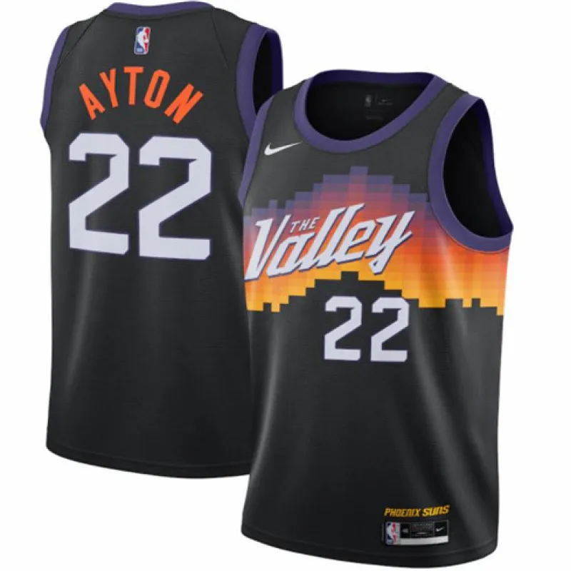 Deandre Ayton, Phoenix Suns 2020/21 City Edition Black
