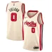Damian Lillard, Trail Blazers de Portland, Édition Ville 2019/20, Beige - crème