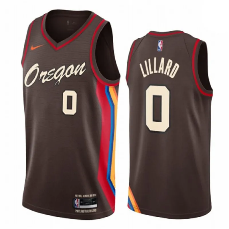 Damian Lillard, Portland Trail Blazers, City Edition 2020/21, Braun