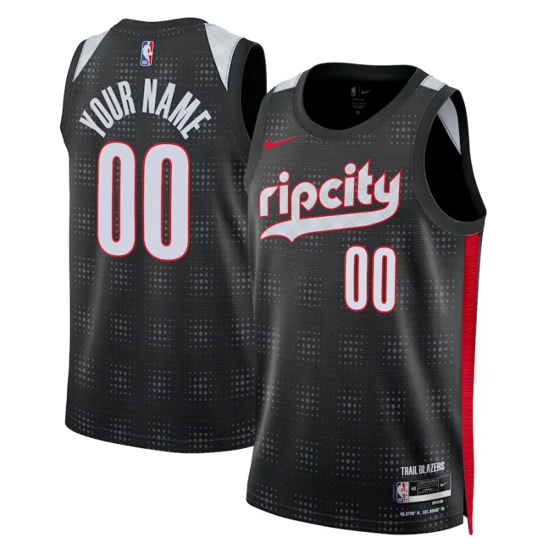 Portland Trail Blazers 2024/25 City Edition, Black