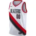 Portland Trail Blazers Camiseta personalizada 2020/21, edición asociación, Blanca