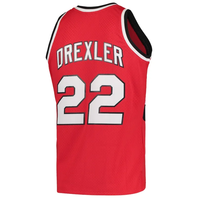 Clyde Drexler, Portland Trail Blazers, 1983/84 Classic Edition, Red
