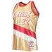 Clyde Drexler, Portland Trail Blazers, Jersey Hardwood Classics del 75º Aniversario 1991/92, Oro
