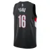 Maglia Swingman dei Portland Trail Blazers Yang Hansen - Edizione Icona - Nera