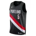 Portland Trail Blazers Jrue Holiday Swingman Jersey - Icon Edition - Black