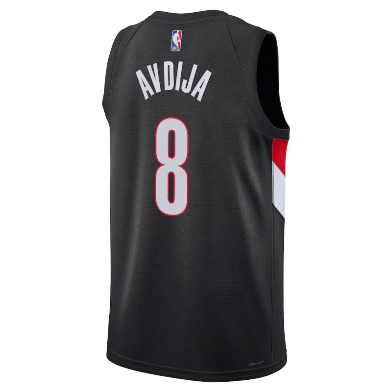 Portland Trail Blazers Deni Avdija Swingman Jersey - Icon Edition - Black