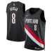 Portland Trail Blazers Deni Avdija Swingman Jersey - Icon Edition - Black