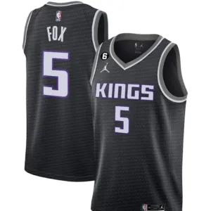De'Aaron Fox, Sacramento Kings 2022/23 Statement Edition Black