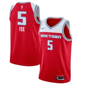 De'Aaron Fox, Sacramento Kings 2019/20 City Edition Red
