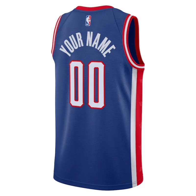 Maillot personnalisé 2024/25 de Sacramento Kings, Édition Ville, Bleu