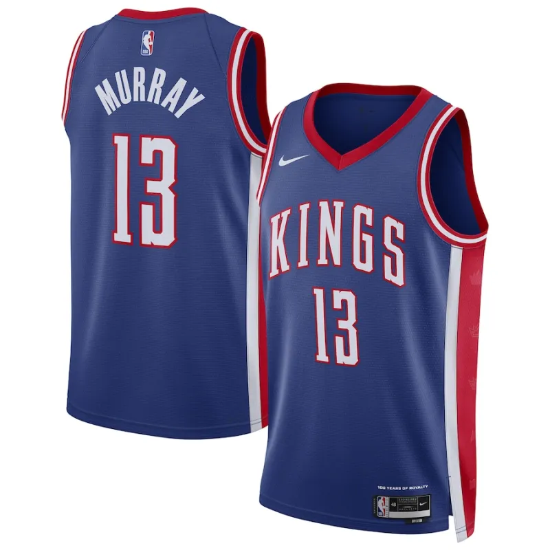 Keegan Murray, Sacramento Kings, 2024/25 City Edition, Blue