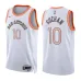 Jeremy Sochan. San Antonio Spurs. Edizione della città 2023/24. Bianco