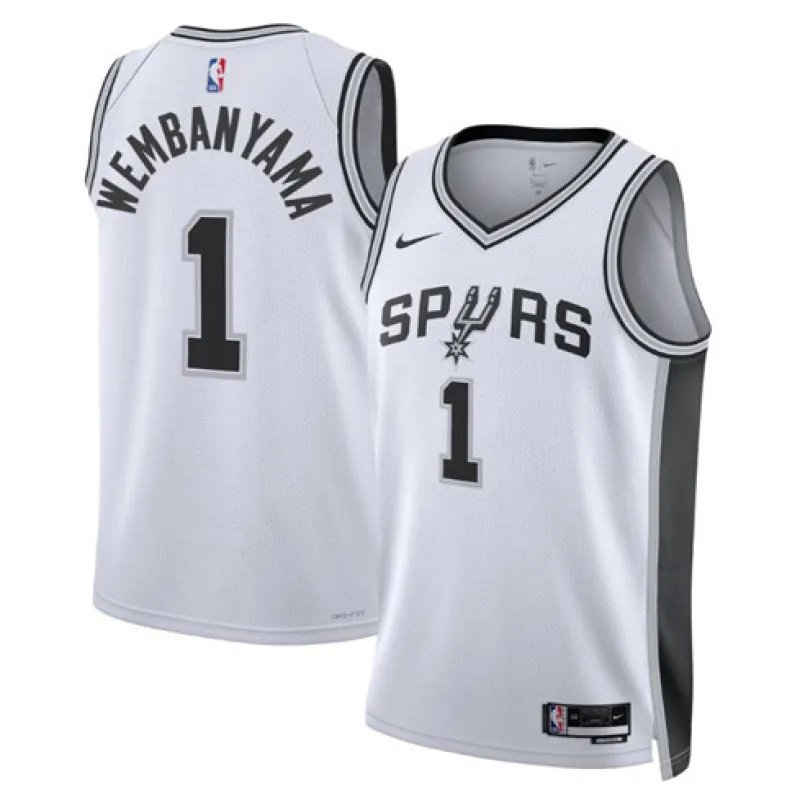 Victor Wembanyama. San Antonio Spurs. 2023. White