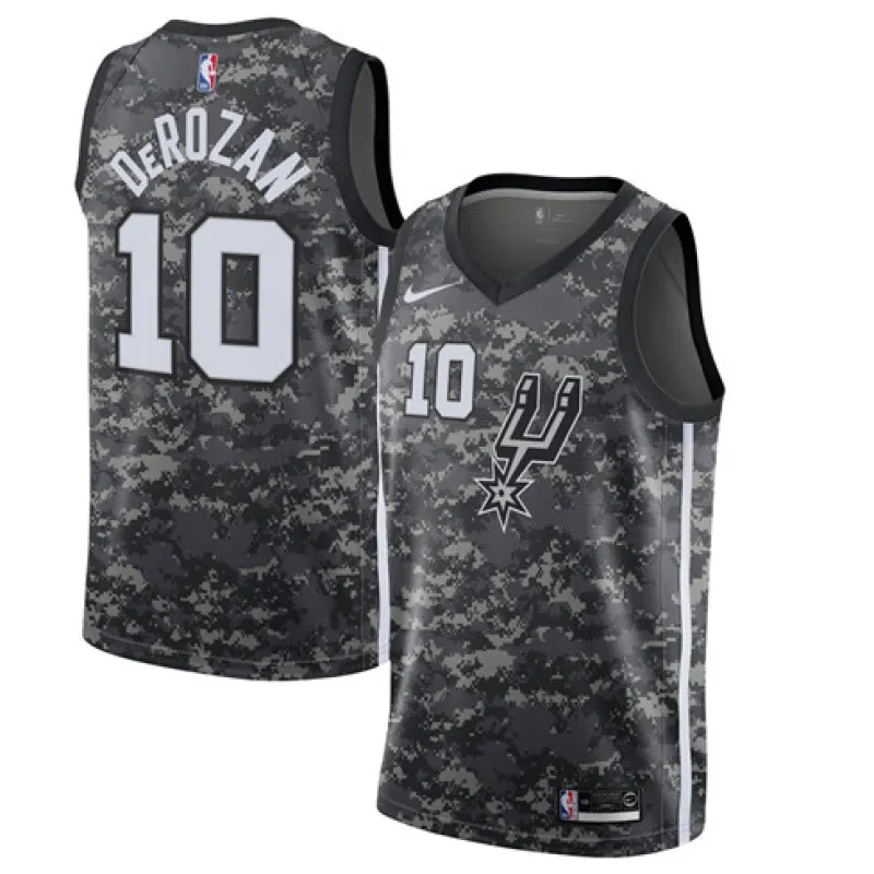 DeMar DeRozan. San Antonio Spurs. City Edition 2019/20. Schwarz