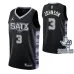 Keldon's jersey. San Antonio Spurs. 2022/23 City Edition. Green