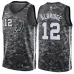 LaMarcus Aldridge. San Antonio Spurs. Edición de la ciudad. Gris