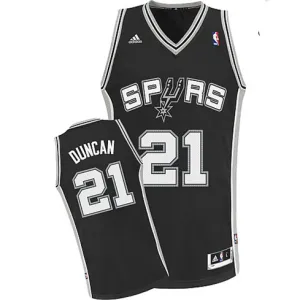Tim Duncan. San Antonio Spurs. Negro