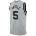 San Antonio Spurs Stephen Castle Swingman Jersey - Statement Edition - Gray