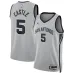 San Antonio Spurs Stephen Castle Swingman Jersey - Statement Edition - Gray