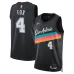 San Antonio Spurs De'Aaron Fox 2025/26 Maglia Unisex - Edizione Città - Nero