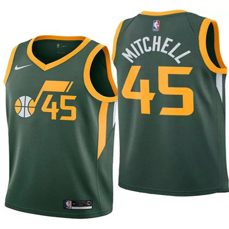 Donovan Mitchell, Utah Jazz, edición de premio, Verde