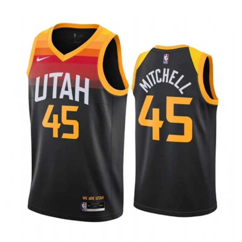 Donovan Mitchell, Utah Jazz, edición de la ciudad 2020/21, Negro