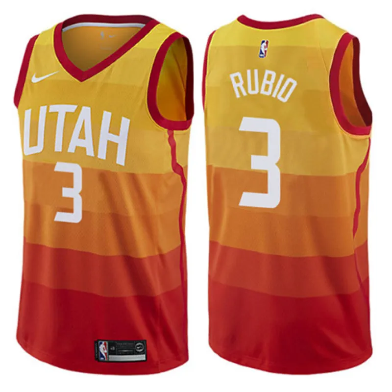 Ricky Rubio, Utah Jazz, Édition Ville, Orange