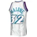 Karl Malone Utah Jazz 1996/97 Classic 75th Anniversary Edition, White