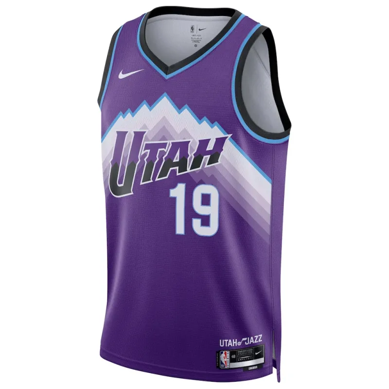 Maglia Swingman degli Utah Jazz Ace Bailey - Edizione Icona - Viola
