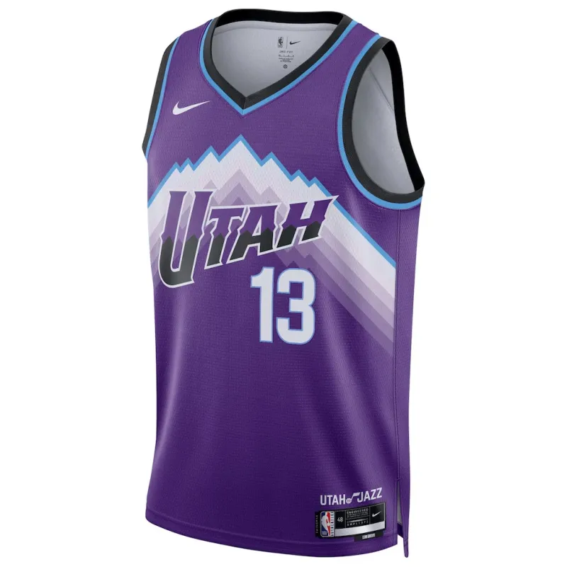Utah Jazz Little Walter Clayton Swingman Jersey - Icon Edition - Purple
