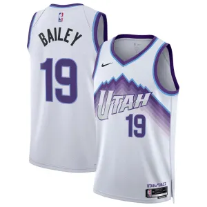 Utah Jazz Ace Bailey Swingman Jersey - Association Edition - White