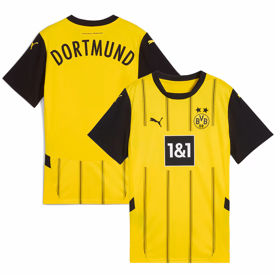 Borussia Dortmund maglia casa 2024/25 per donne, gialla