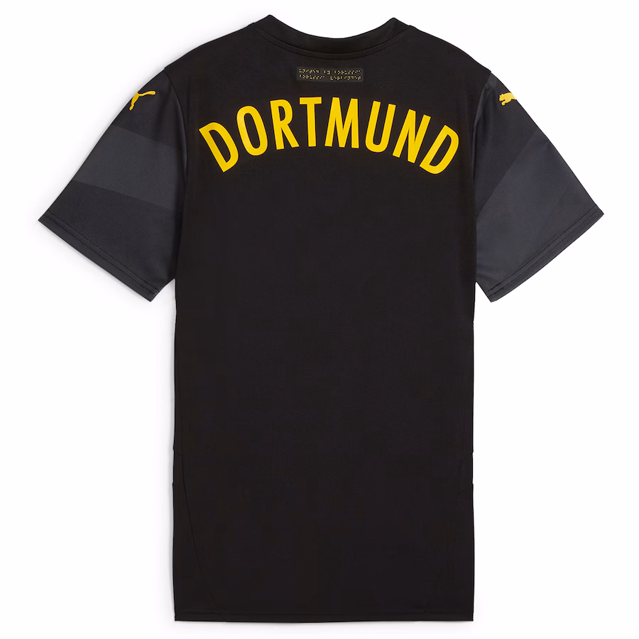 Borussia Dortmund 2024/25 women's away jersey, black