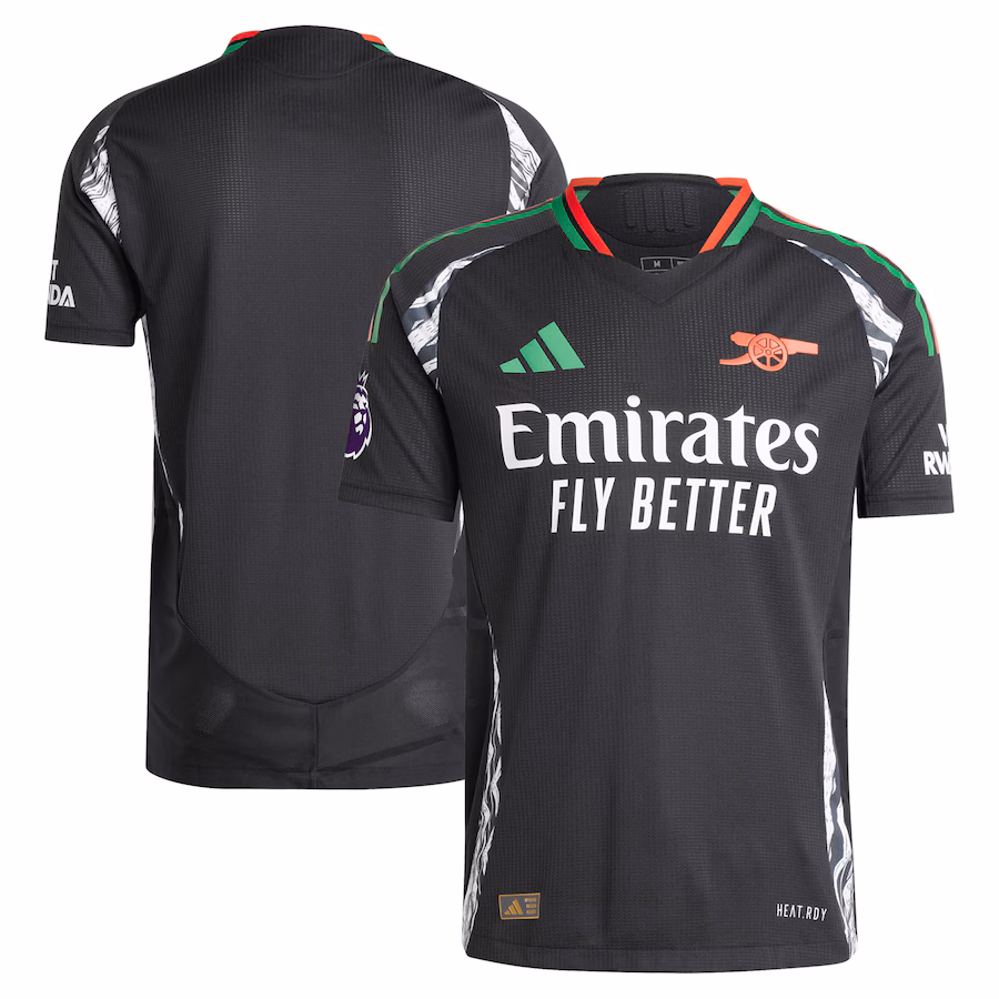 Arsenal 2024/25 Away Player Jersey - Black