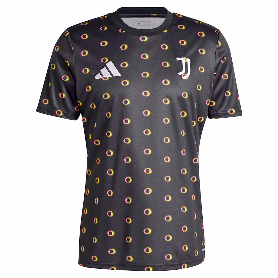Maglia di allenamento pre-partita di Juventus 2024/25 - Nera