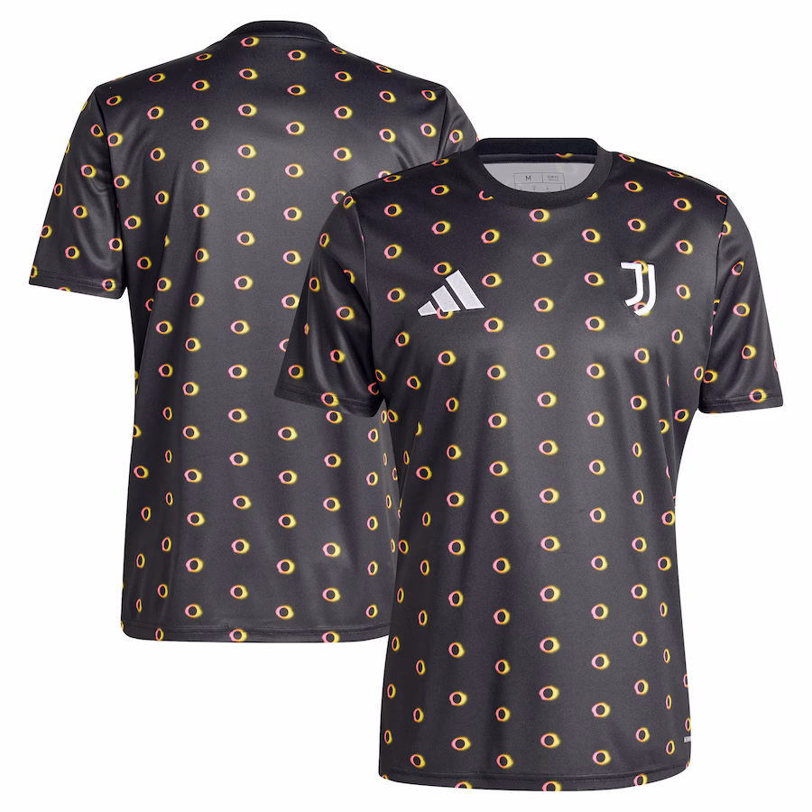 Juventus 2024/25 Vorbereitungstrainingstrickot - Schwarz