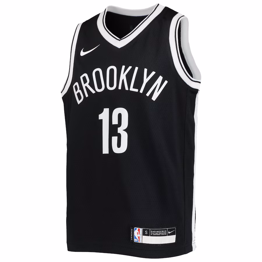 James Harden Brooklyn Nets Youth Swingman Jersey - Icon Edition - Black