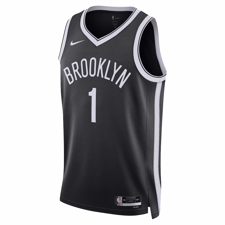 Mikal Bridges Brooklyn Nets Unisex Swingman Jersey - Icon Edition - Black