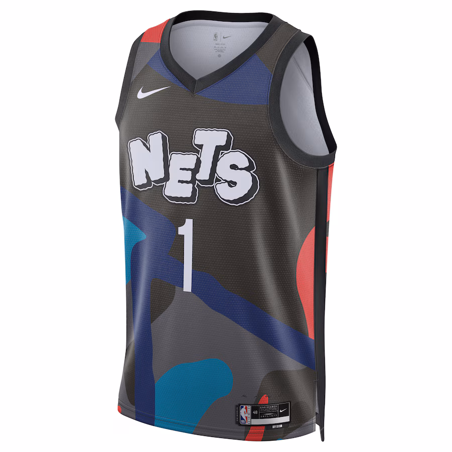 Mikal Bridges Brooklyn Nets Unisex 2023/24 City Edition Jersey