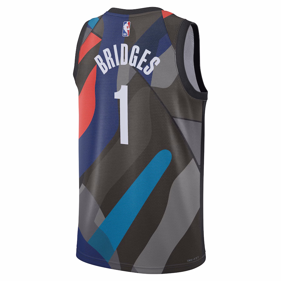 Mikal Bridges Brooklyn Nets Unisex 2023/24 City Edition Jersey