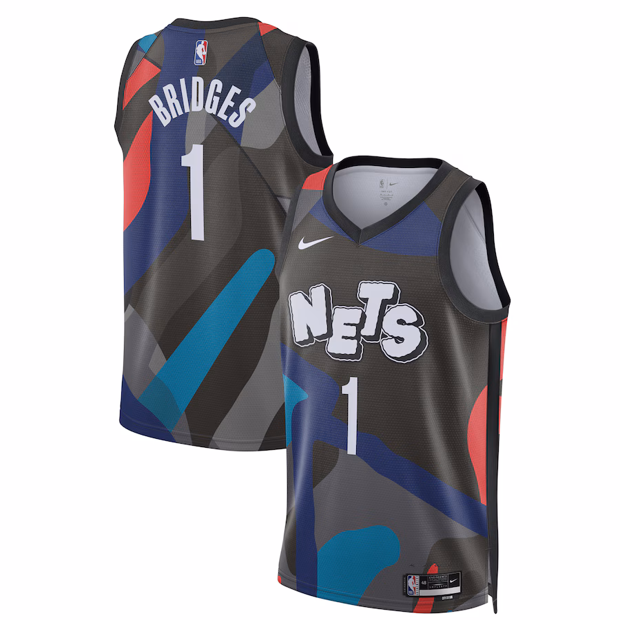 Mikal Bridges Brooklyn Nets Unisex 2023/24 City Edition Jersey